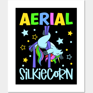 Aerial Silkiecorn - Aerial Silks Posters and Art